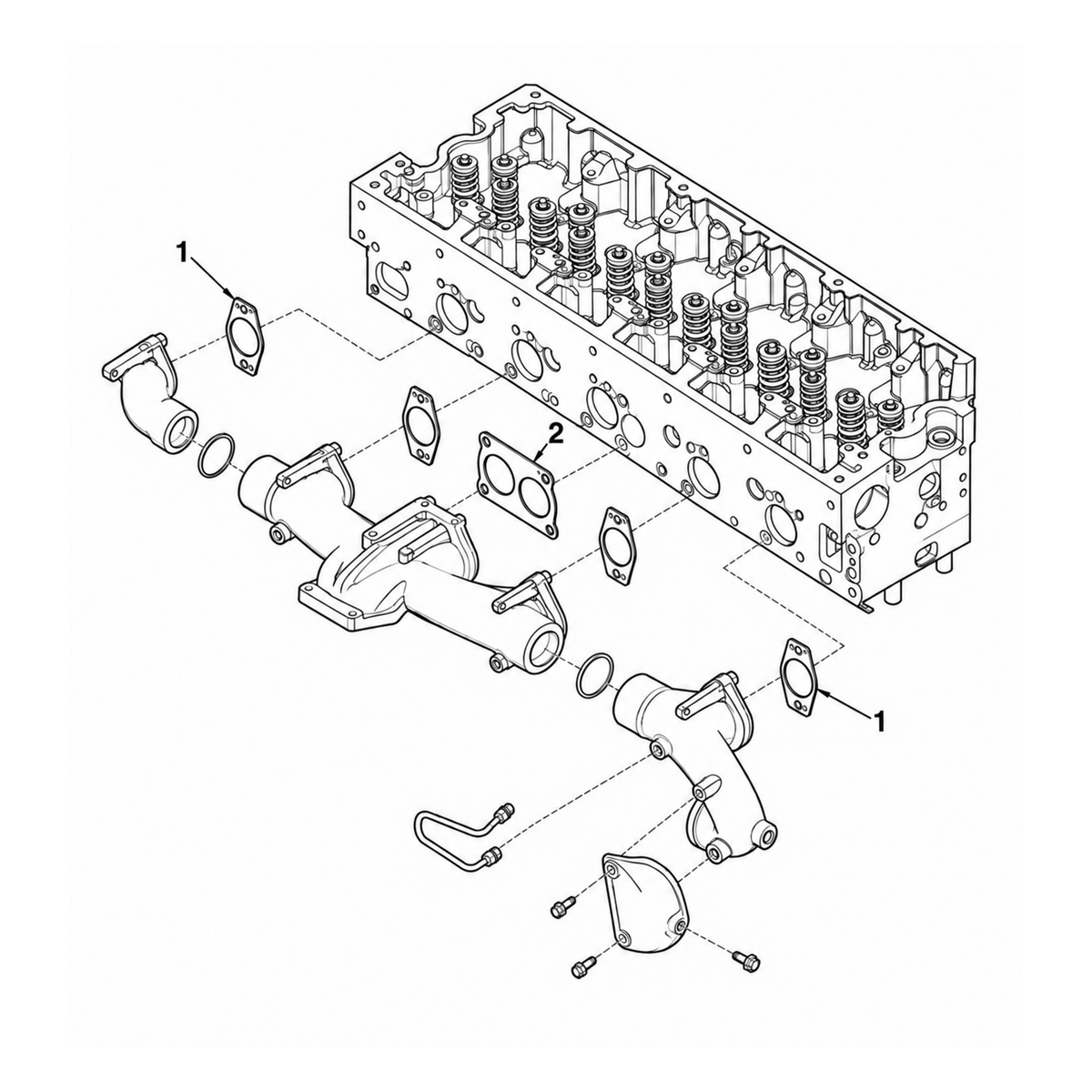 Lubricating Oil Cooler Housing Gasket