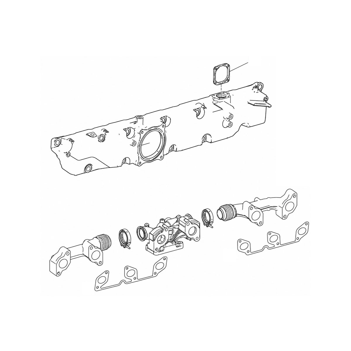 Seal - charge air manifold
